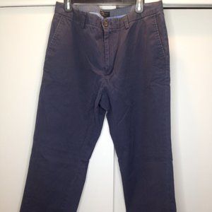 Bannana Republic Used Men's Emerson Chino's ,Gray , Sz 34x32 , 100% cotton